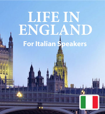 Boek 1 - Leven in Engeland - Voor Italiaanssprekenden